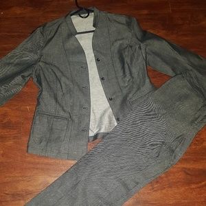 MISSES 2 PC  Suit Denim Like Liz Claiborne